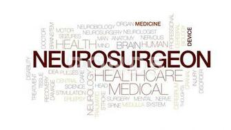 Neurosurgeon Animated Word Cloud Text Design Animation Kinetic