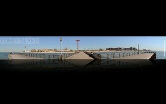 Coney Island Pier Wallpaper