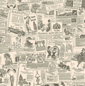 Vintage Newspaper Wallpaper