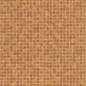 Tawny Sea Glass Tiles Harbor Brewster Wallpaper