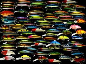 Exlarge Wholesale Lot X25 Fishing Lures