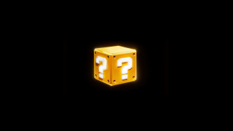 The Super Mario Bros Question Block 4k Wallpaper iPhone HD Phone