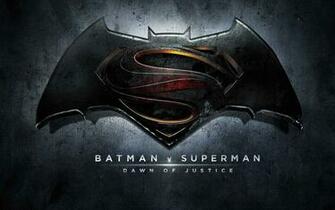 Batman Vs Superman Dawn Of Justice Logo Exclusive HD Wallpaper