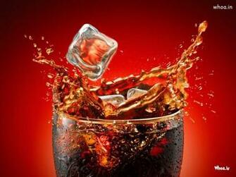 Red Soft Drinks HD Wallpaper