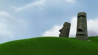 Easter Island Background Net