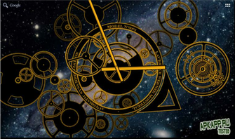 Hypno Clock Live Wallpaper