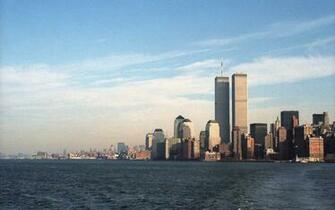 New York Twin Towers Wallpaper