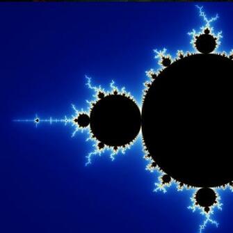 Blue Fractal Background Azul Bb10 Z10 Q5 Q10 Wallpaper