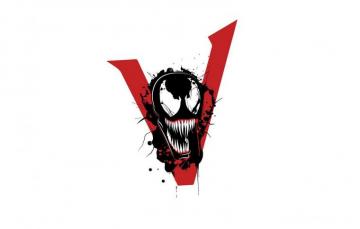 Wallpaper Background Logo Sony Marvel Venom