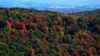 Appalachian Mountains In Fall