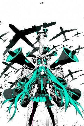 Hatsune Miku iPhone Wallpaper Image Gallery