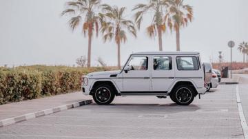 Classic White Mercedes Amg Car Wallpaper
