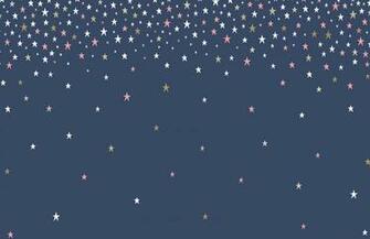 Falling Star Blue Wallpaper Mural Murals