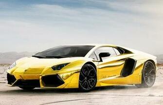 Gold Lamborghini Wallpaper