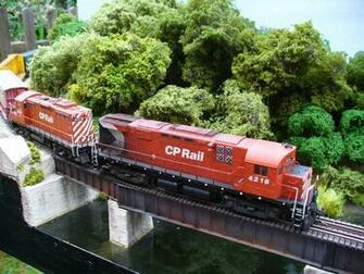 Model Train Toy Railroad Minature Trains Tracks Wallpaper