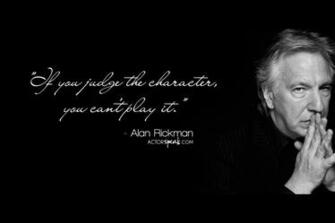 X Wallpaper Quote By Alan Rickman Design Sally