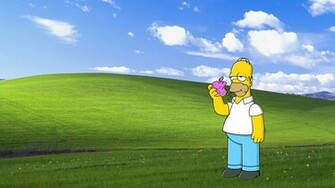 Homer Simpson Apple Donut