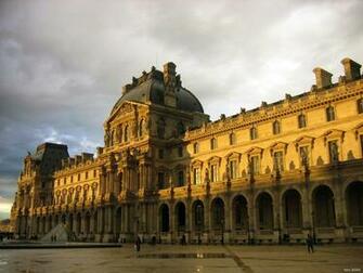 Sunshower At The Louvre By Tohm5888 Caedes Desktop Wallpaper