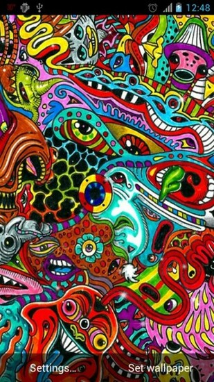 Crazy Trippy Live Wallpaper Android Apps On Google Play