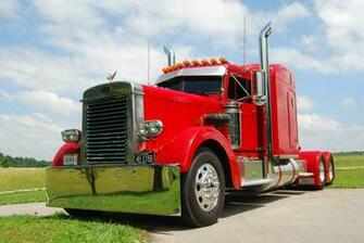 Semi Trucks Tractor Rigs Peterbilt Wallpaper