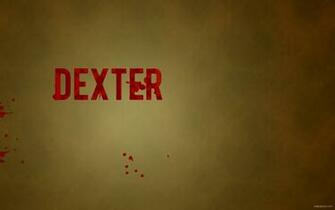 Logo Dexter Bloody Widescreen Wallpaper Shows Hires