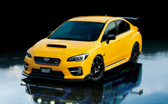 Subaru Impreza Wrx Sti Car Reflection Wallpaper HD