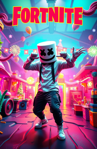 Marshmello Fortnite Wallpaper