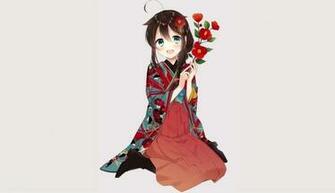 Cute Anime Girl Shigure Kancolle Wallpaper Kantai Collection