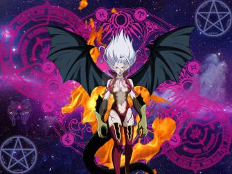 Mirajane Satan Soul Arcane Circle By Thedemonlady Anime Art