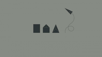 Minimal Artwork Wallpaper Of Paper Plane Paperpull