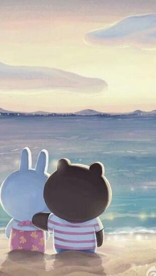 Brown Line Wallpaper