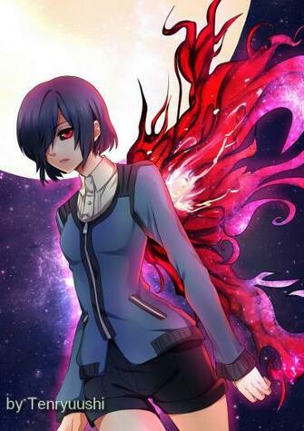 Tokyo Ghoul Touka Kirishima By Tenryuushi