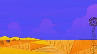 Minimalistic Plains Google Now Wallpaper