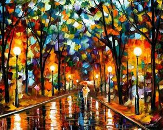Paintings Leonid Wallpaper Afremov