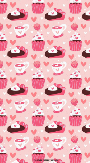 Cute Valentine S Day Wallpaper Ideas Cupcake Pie Heart I