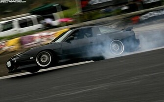 Drifting Nissan Wallpaper 180sx