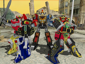 Mmd Megazord Craziness By Zeltrax987
