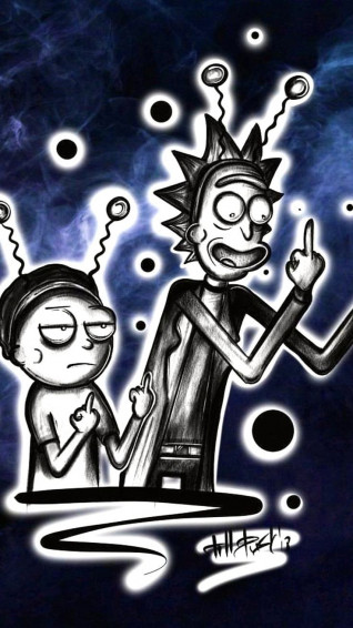 Pc Android 4k Rick And Morty Aesthetic In