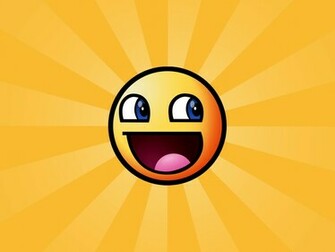 Awesome Smiley Face Wallpaper X Wallpaperlayer