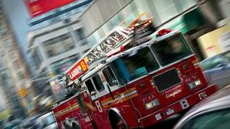 Fire Truck Computer Wallpaper Desktop Background Id