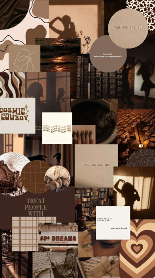 Brown Aesthetic Wallpaper