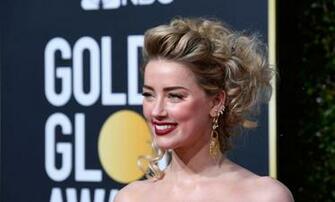 Amber Heard At Golden Globe Awards In Beverly Hills Top