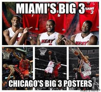 Big Posters Jimmy Butler Dunking Over Chris Bosh Luol Deng