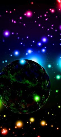 3d Space Phone Wallpaper