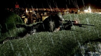 Call Of Duty Sniper On Hill By Bswilku