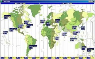 World Clock Desktop Wallpaper