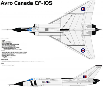 Avro Canada Cf Arrow By Bagera3005