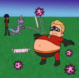 Disney Infinity Randy S Swell Prank By Mothman64