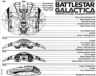 Cylon Raider HD Wallpaper Background Image Id