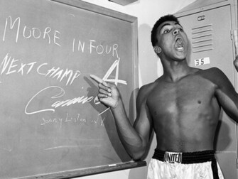 Muhammad Ali Poster Wallpaper